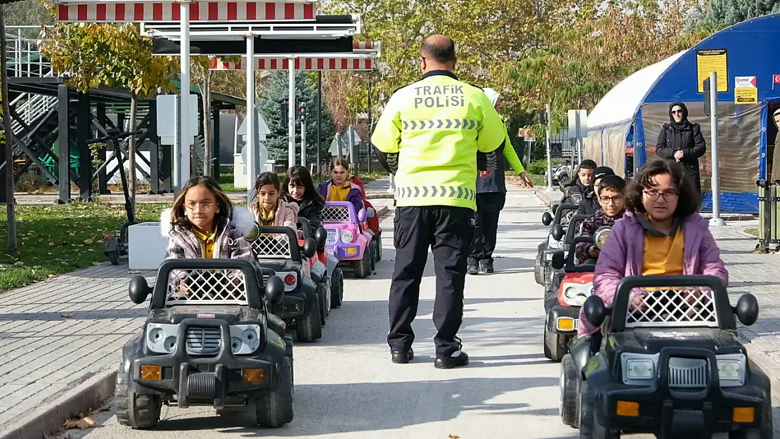 Konya'nın bu parkında bilinçli nesiller yetişiyor!