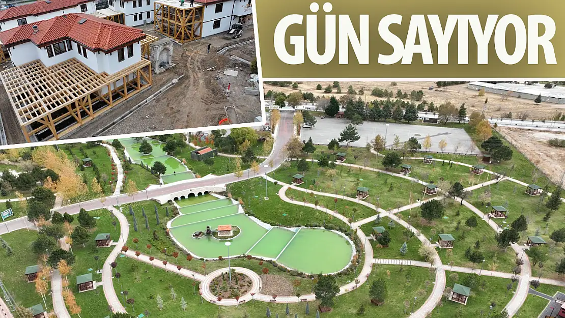 Konya'nın En Büyük Millet Bahçesi ve Meydan Evleri Projesi Hızla İlerliyor