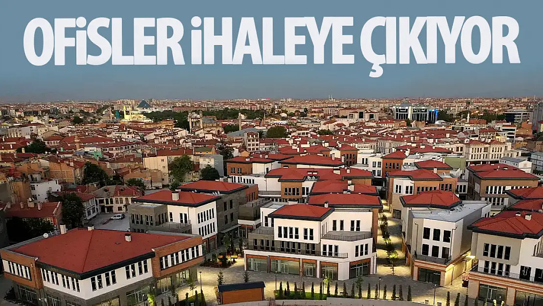 Suriçi Çarşısı İş Yerleri Ve Ofisleri İhaleye Çıkıyor