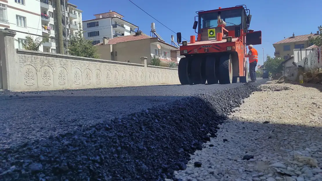 Konya'nın Ereğli Belediyesi Asfalt Çalışmalarında Dur Durak Bilmiyor 