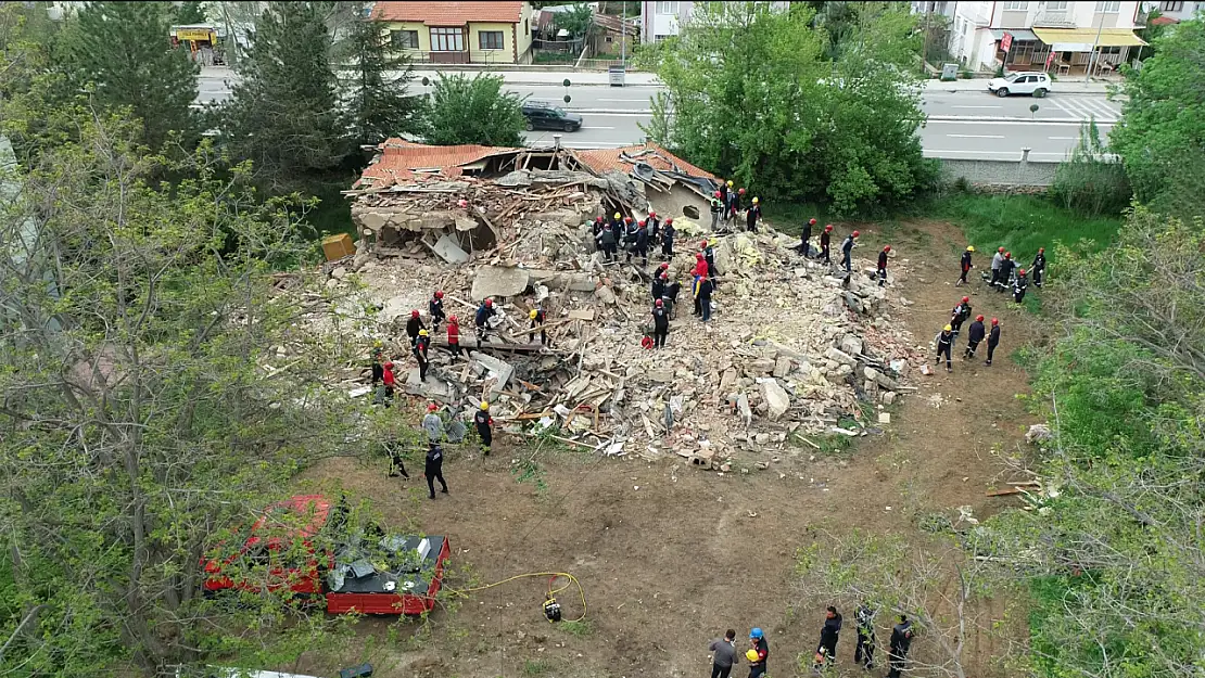 Konya'nın o ilçesinde arama kurtarma tatbikatı yapıldı