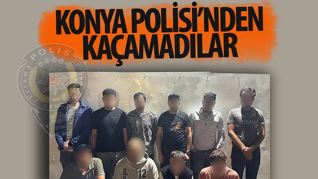 Konya polisinden göçmen kaçakçılarına operasyon: 1 tutuklama