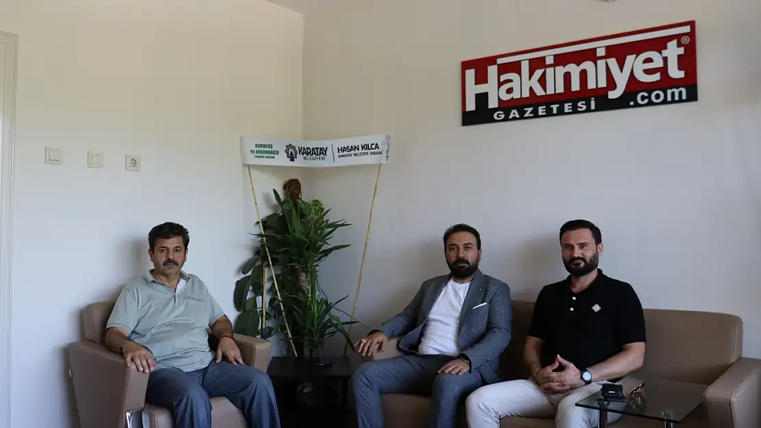 Konya Rapor Gazetesi Hakimiyet Gazetesi' ne ziyaret gerçekleştirdi