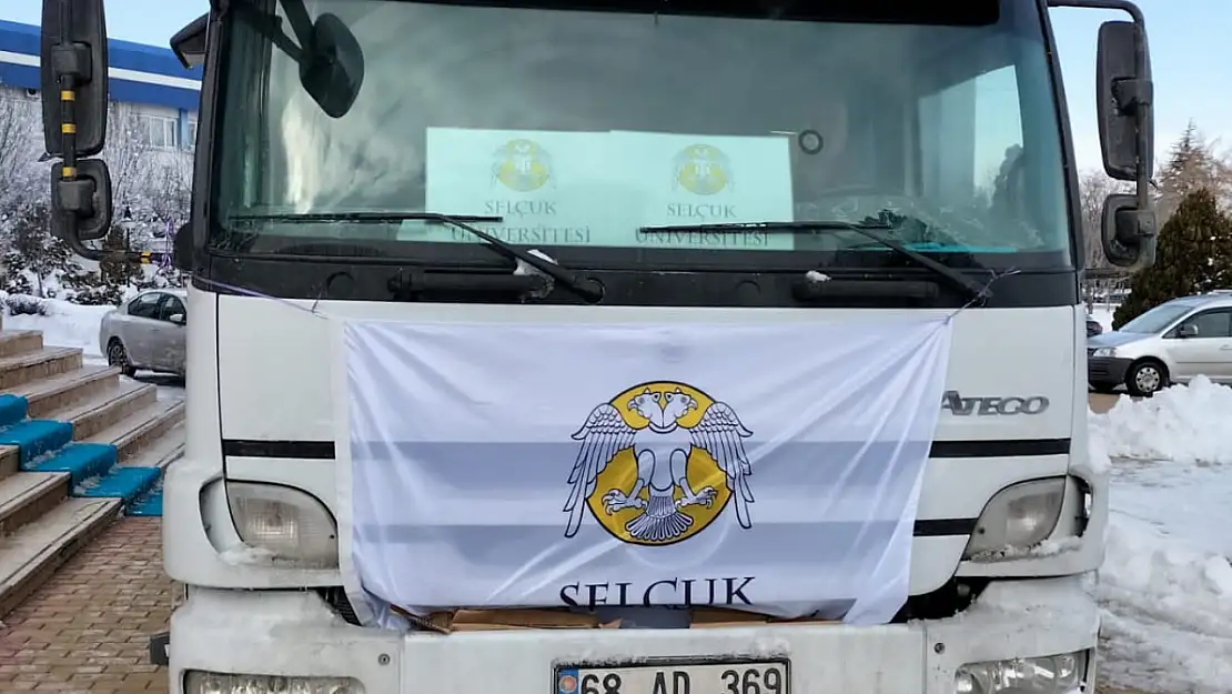 Konya Selçuk 30 Kişilik Ekibiyle Maraş'ta