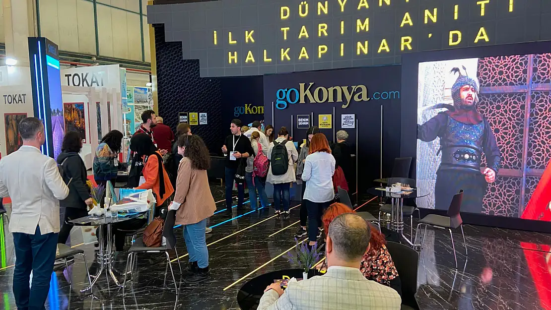 Konya Standı Turizm Fuarı'nın En İyisi Seçildi