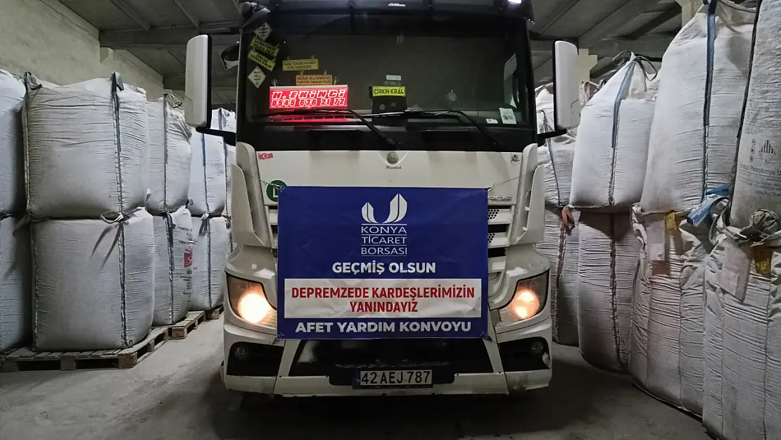 Konya Ticaret Borsası kardeşlerinin yanında