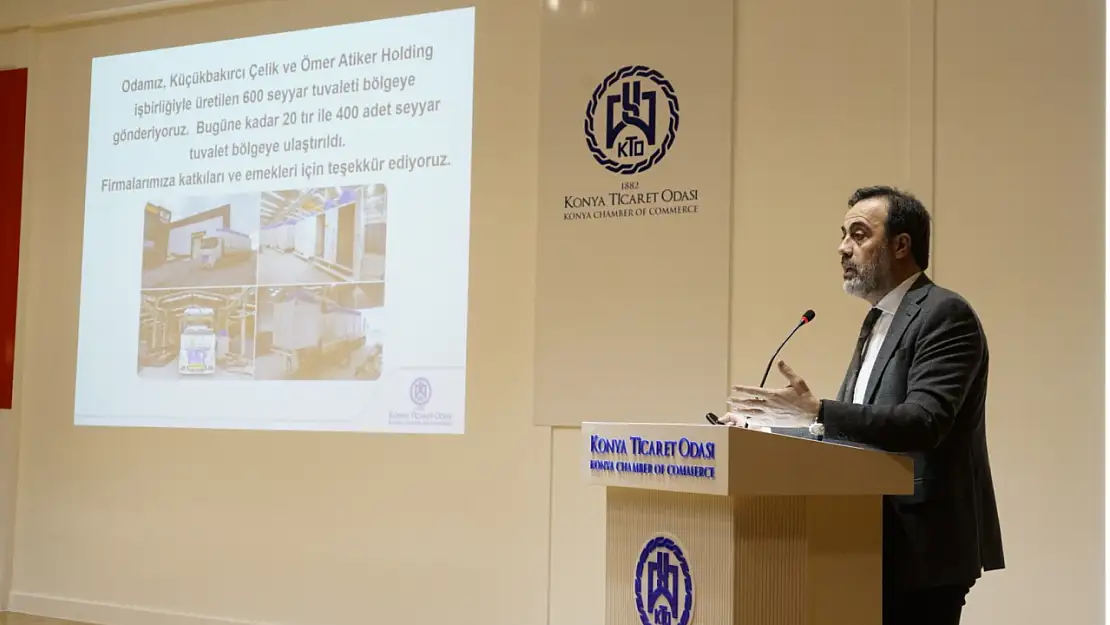 Konya Ticaret Odası (KTO)'nın Şubat Ayı Olağan Meclis toplantısı gerçekleştirildi