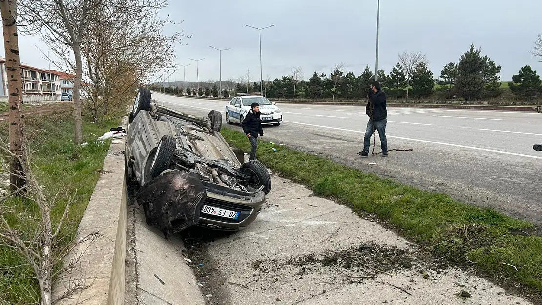 Konya yolunda kaza: 2 yaralı