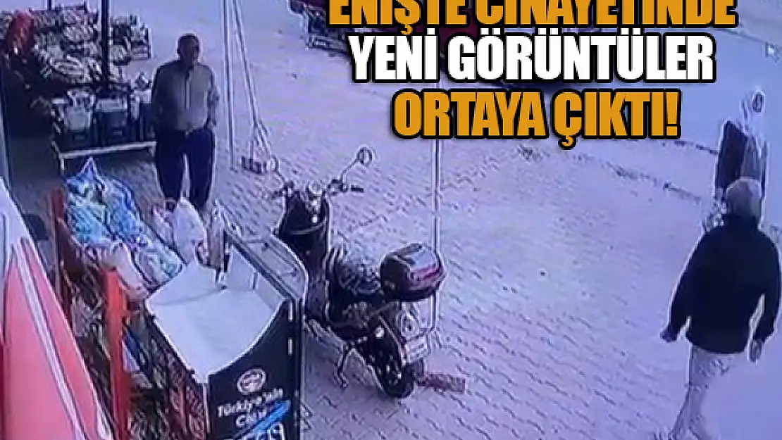 Konya'da enişte cinayetinde yeni görüntüler ortaya çıktı