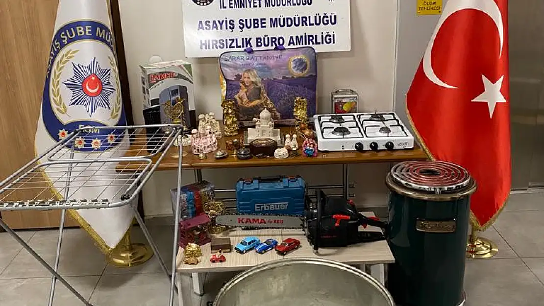 Konya'da iki hırsızlık zanlısı tutuklandı