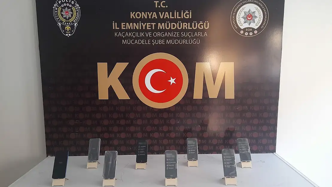 Konya'da kaçakçılık operasyonu: 2 gözaltı