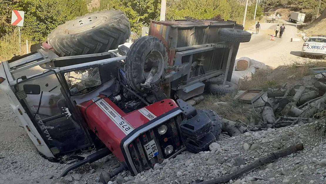 Konya'da traktörün altında kalan kişi öldü