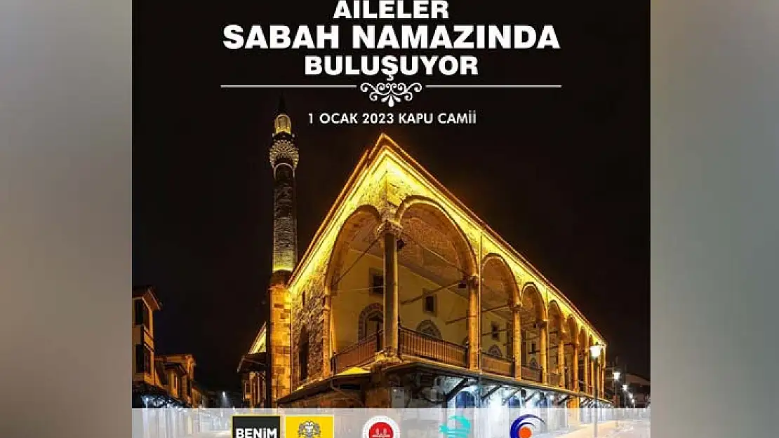 Konya'da yeni yılın ilk günü anlamlı etkinlik