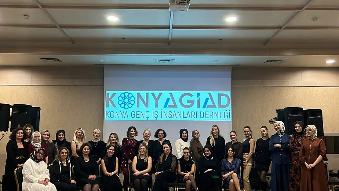 KONYAGİAD kadın üyeleri ve üyelerinin eşlerini bir araya getirdi