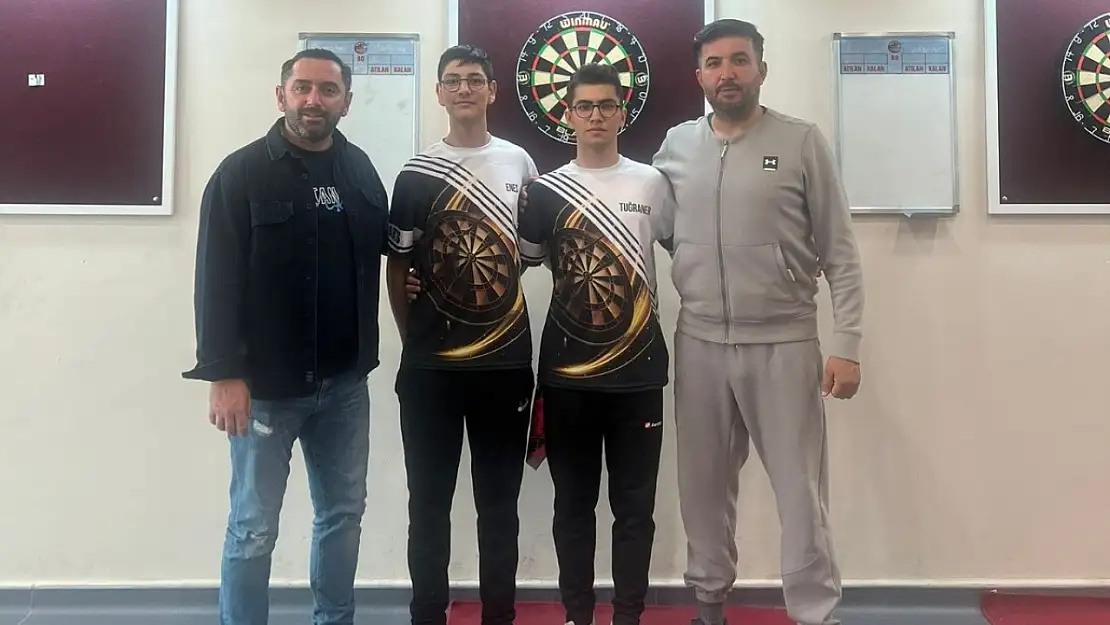 Konyalı dart sporcularından büyük başarı!