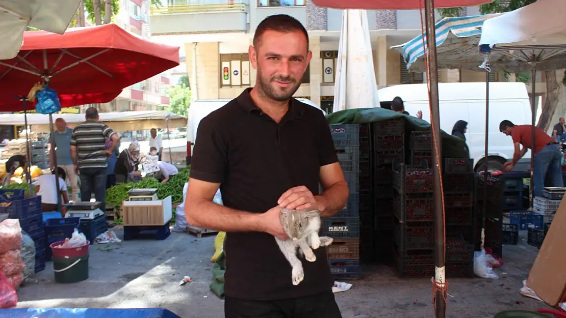 Konyalı esnaf bereketi tavşanda buldu!