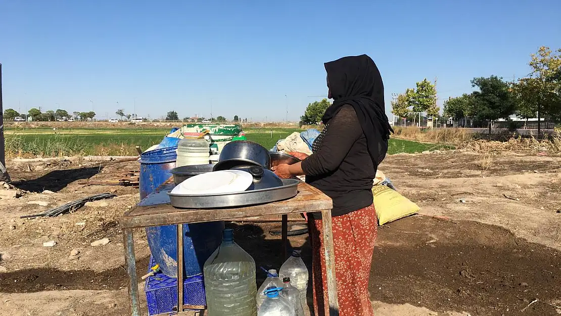 Konyalı mevsimlik işçilerin barınma sorunu! Yetkililerden yardım bekleniyor