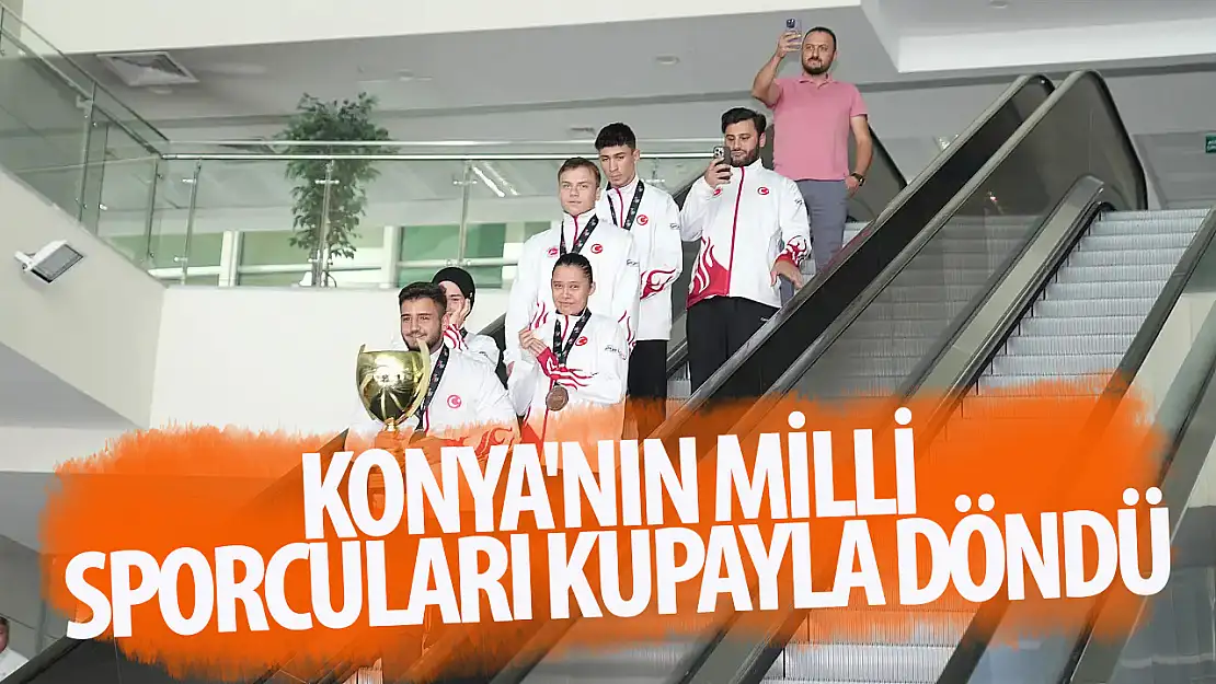 Konyalı milli sporcular Kick Boks Dünya Şampiyonası'ndan madalya ile döndü