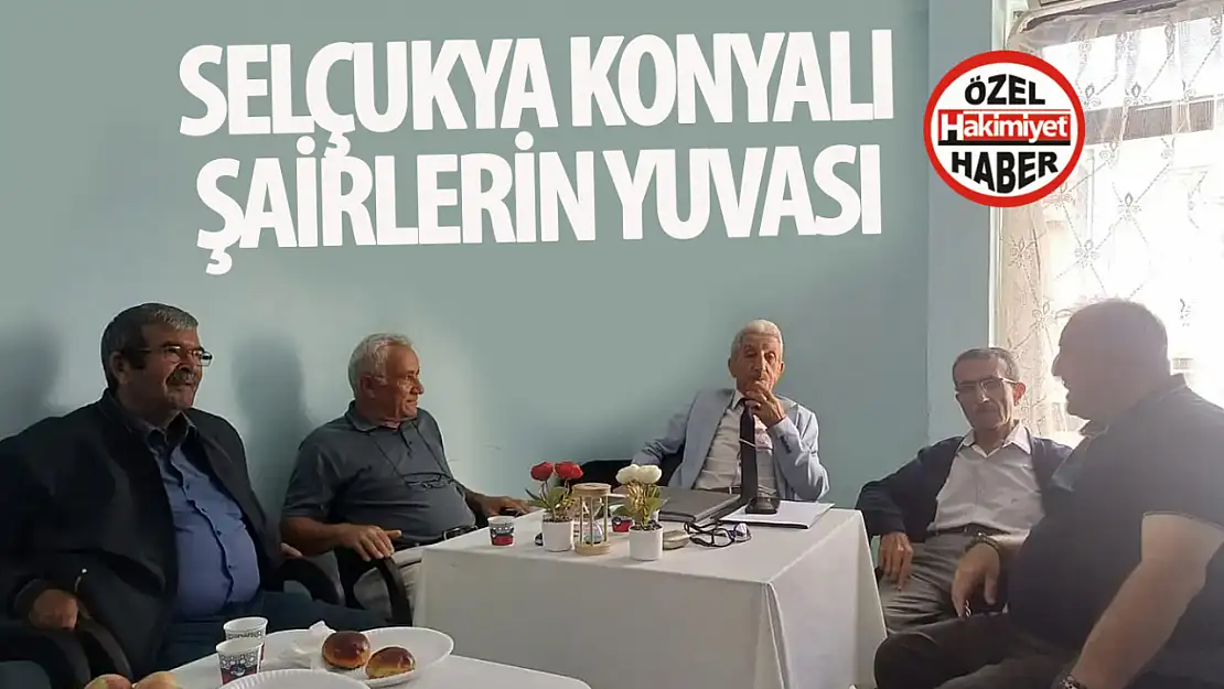 Konyalı şairlerin yuvası Selçukya, faaliyetlerine devam ediyor!