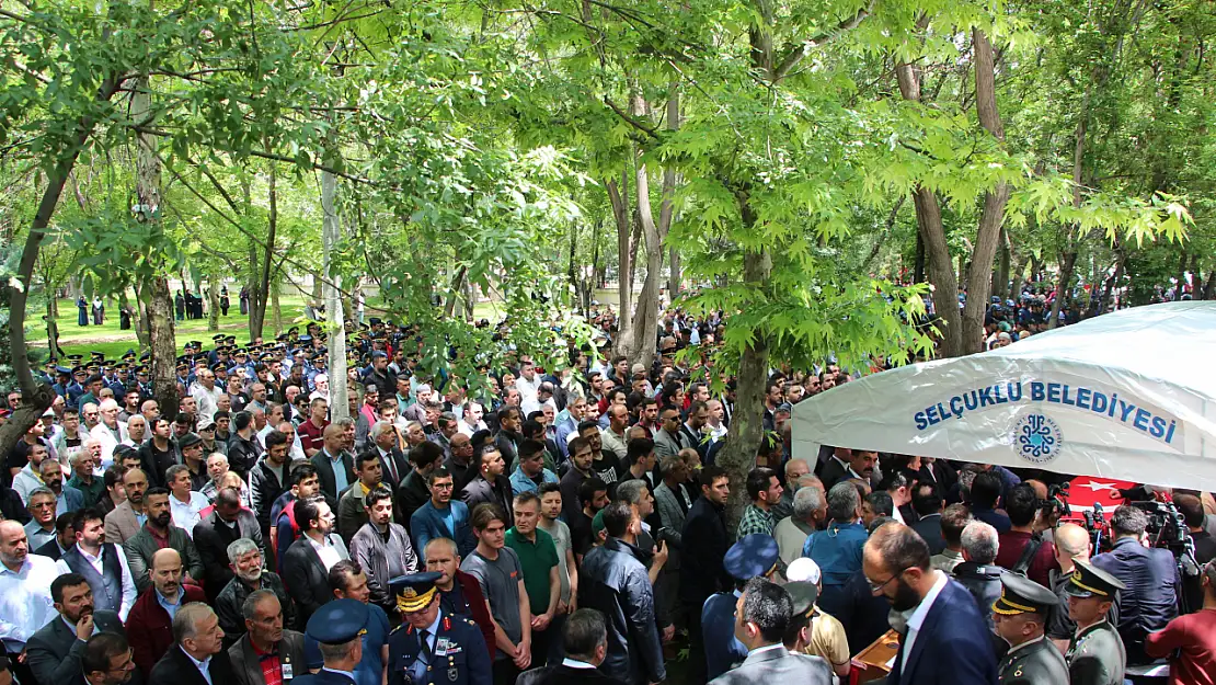 Konyalı Şehit Piyade Uzman Çavuş Kaya son yolculuğuna uğurlandı