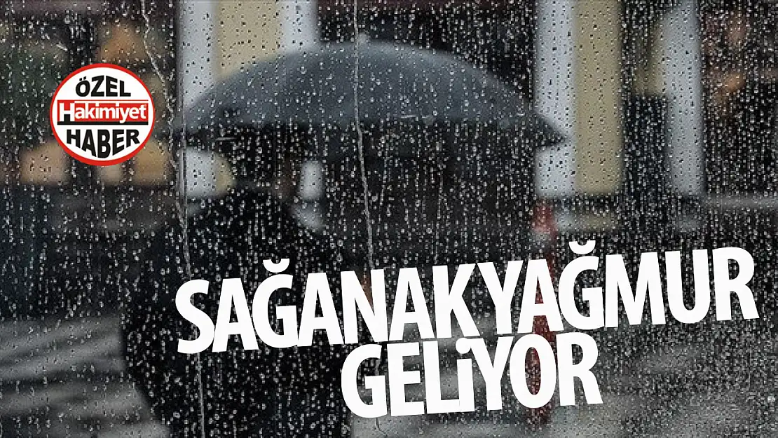 Konyalılar şemsiyelerinizi hazırlayın! Sağanak yağış geliyor