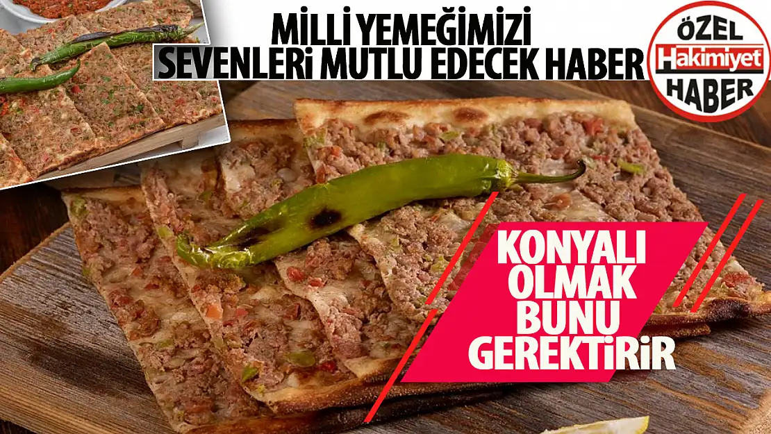 Konyalıları sevindirecek haber: Etliekmeği bu tarifle evde yapabileceksiniz!