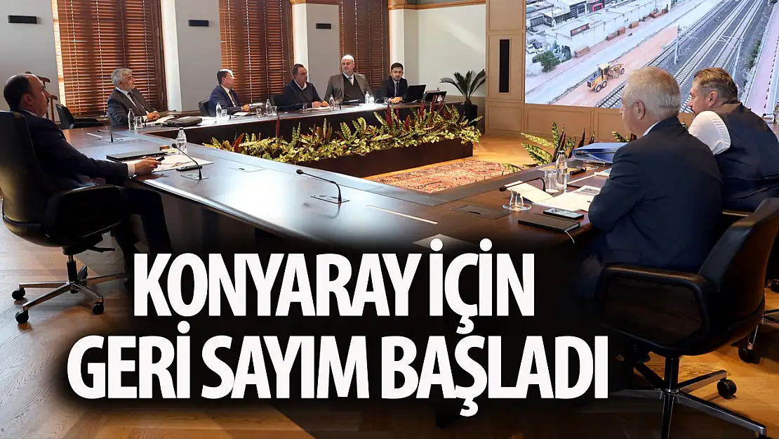 KONYARAY Banliyö Hattı Sanayi Bölgelerine Ulaşımı Kolaylaştıracak