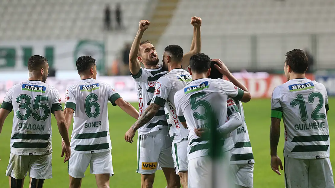 Konyaspor 8 hafta sonra güldü: Hasret sona erdi!