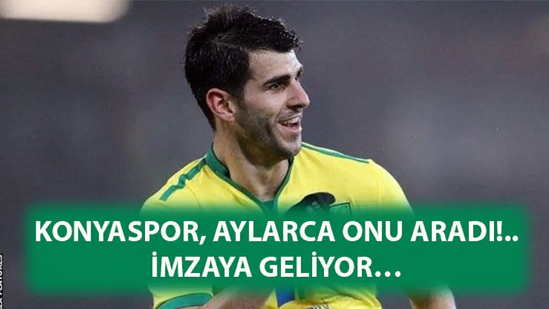 Konyaspor, aylarca onu aradı!..İmzaya geliyor…