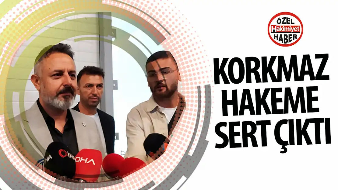 Konyaspor Başkanı Ömer Korkmaz'dan Hakem Tepkisi