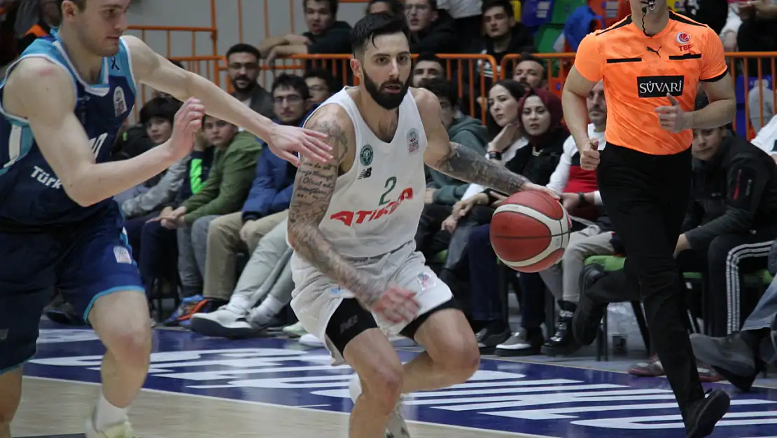 Konyaspor Basketbolda mağlup oldu 75-84