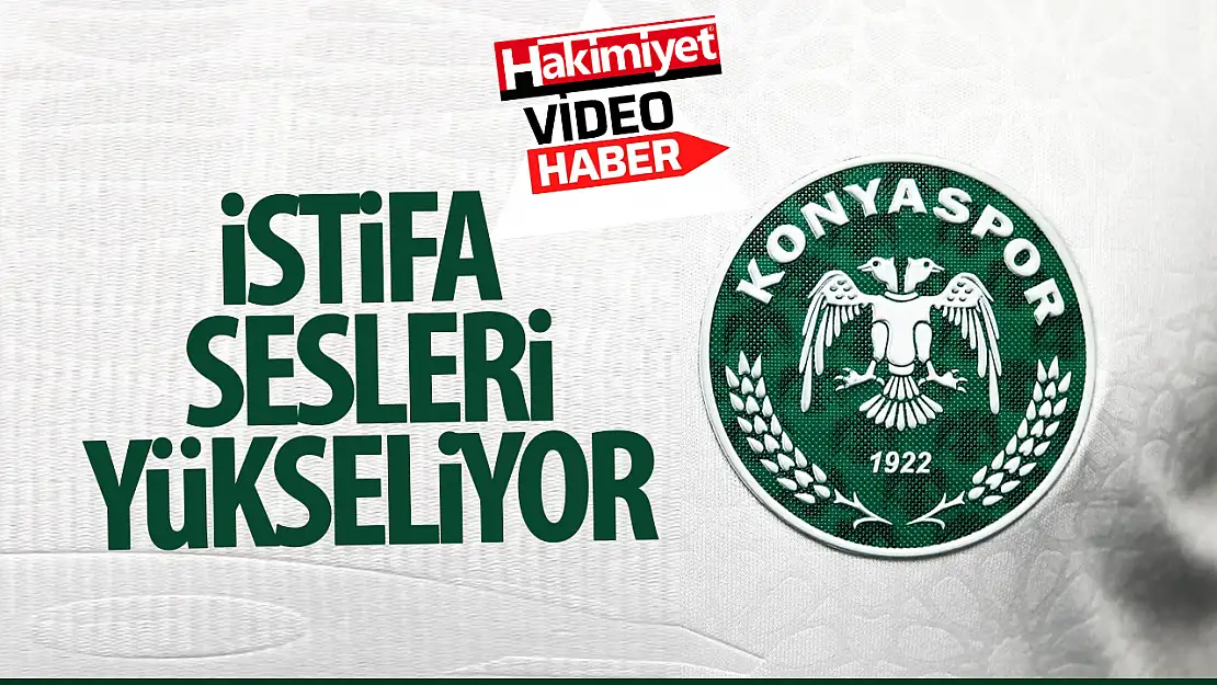 Konyaspor'da istifa sesleri yükseldi!