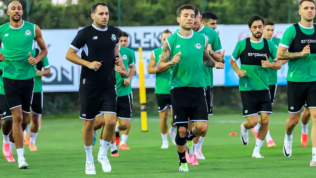 Konyaspor'da mesai başladı