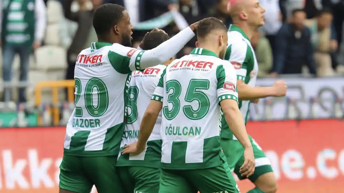 Konyaspor'dan kritik Göztepe galibiyeti