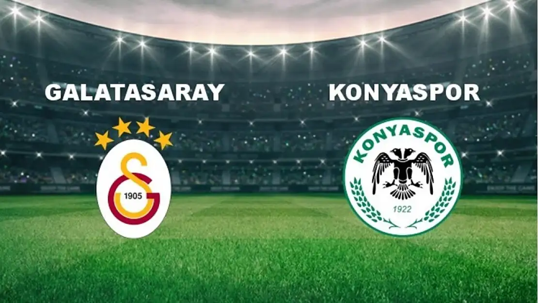 Konyaspor deplasmanda Galatasaray'a konuk oluyor!