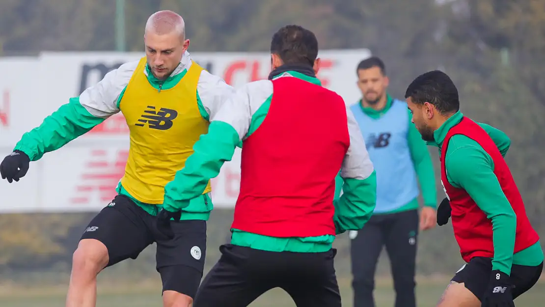 Konyaspor, Fenerbahçe maçı hazırlıklarını sürdürdü