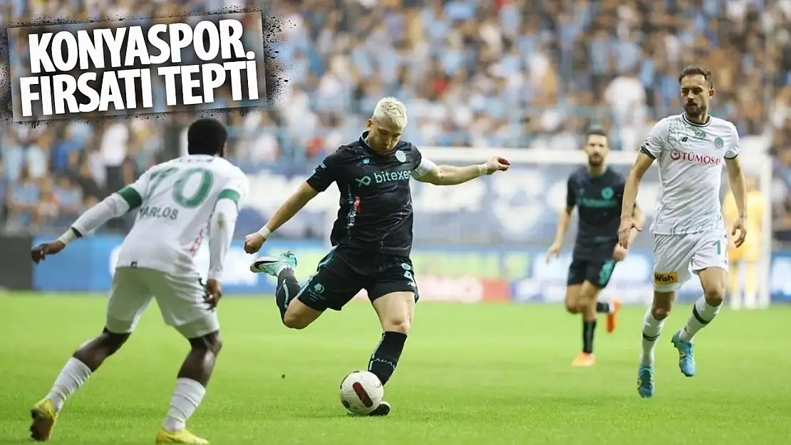 Konyaspor fırsat tepti: 2 kez öne geçti ama… 