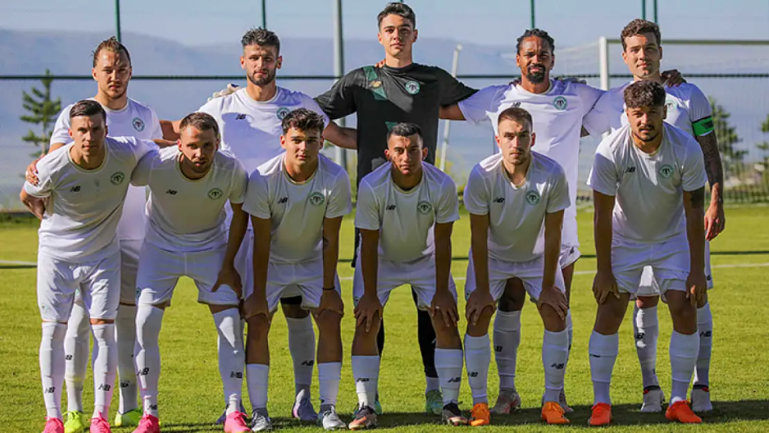 Konyaspor hazırlık maçından galibiyetle ayrıldı