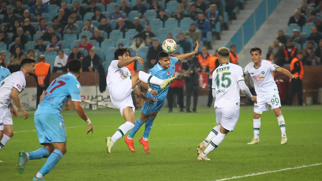 Konyaspor ile Trabzonspor 44. randevuda