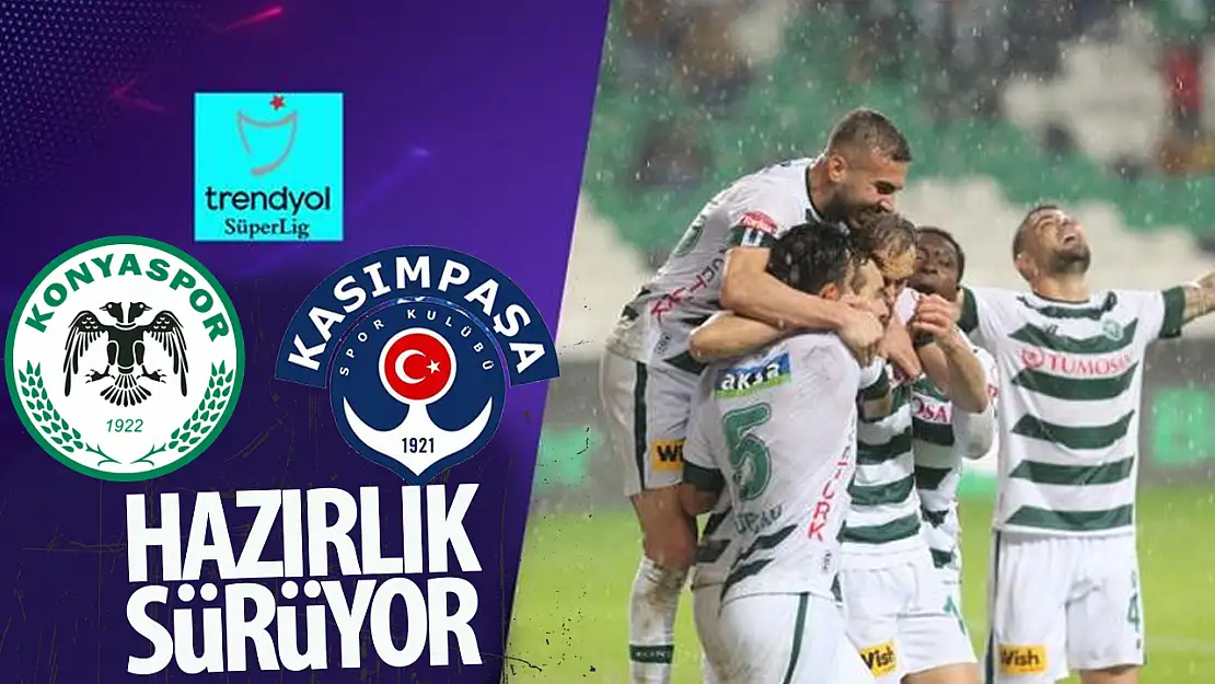 Konyaspor ilk maçına çıkıyor: Hazırlıklar devam ediyor!