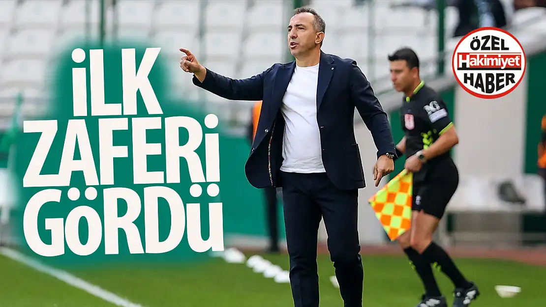 Konyaspor, Recep Uçar yönetimindeki ilk maçını kazandı!