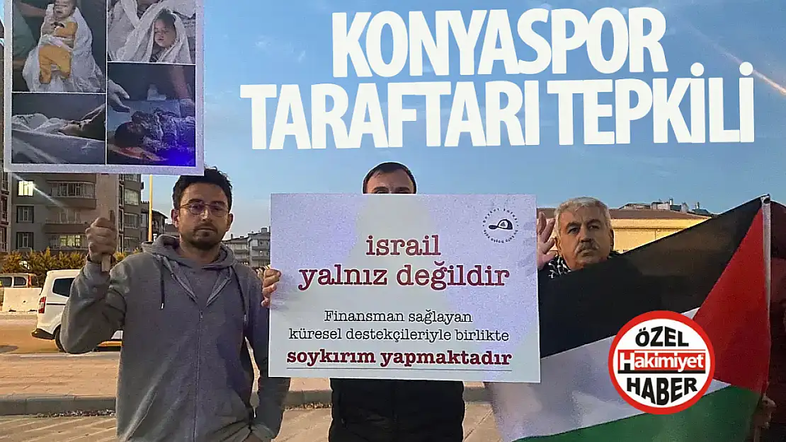 Konyaspor taraftarlarından sert protesto