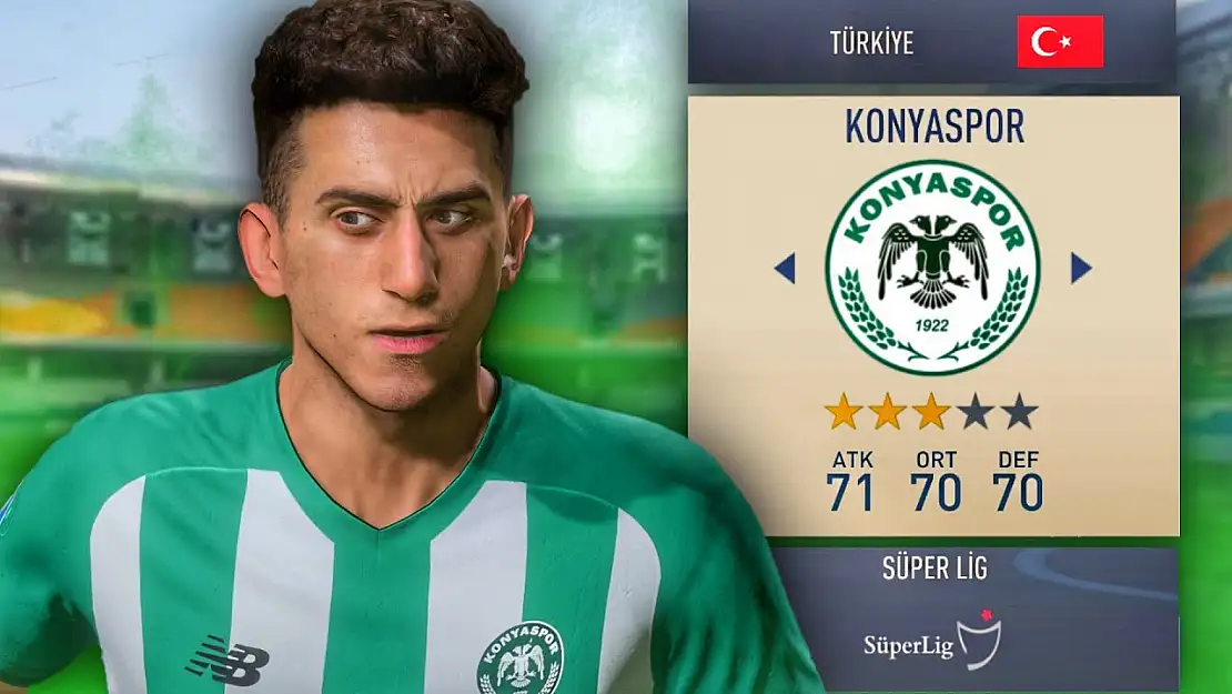 Konyaspor'un EA Sports FC 24 Reytingleri belli oldu!.. Peki en yüksek reytinge sahip oyuncu hangisi?