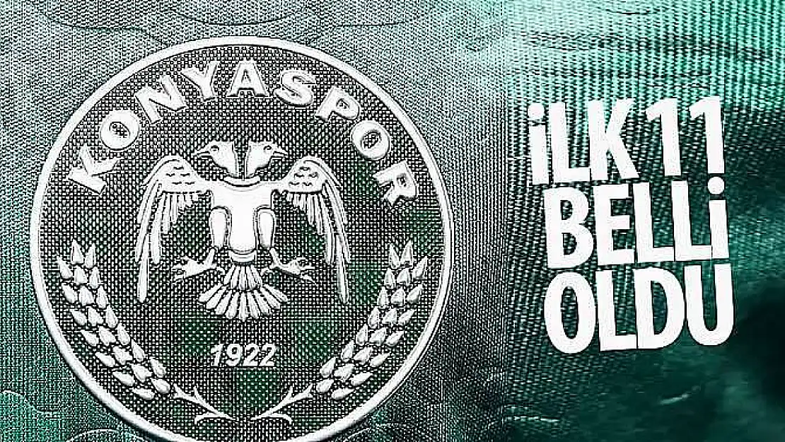 Konyaspor'un Fenerbahçe maçı ilk 11'i belli oldu!