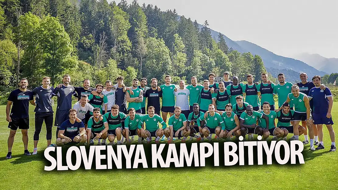 Konyaspor'un Slovenya kampı sona eriyor