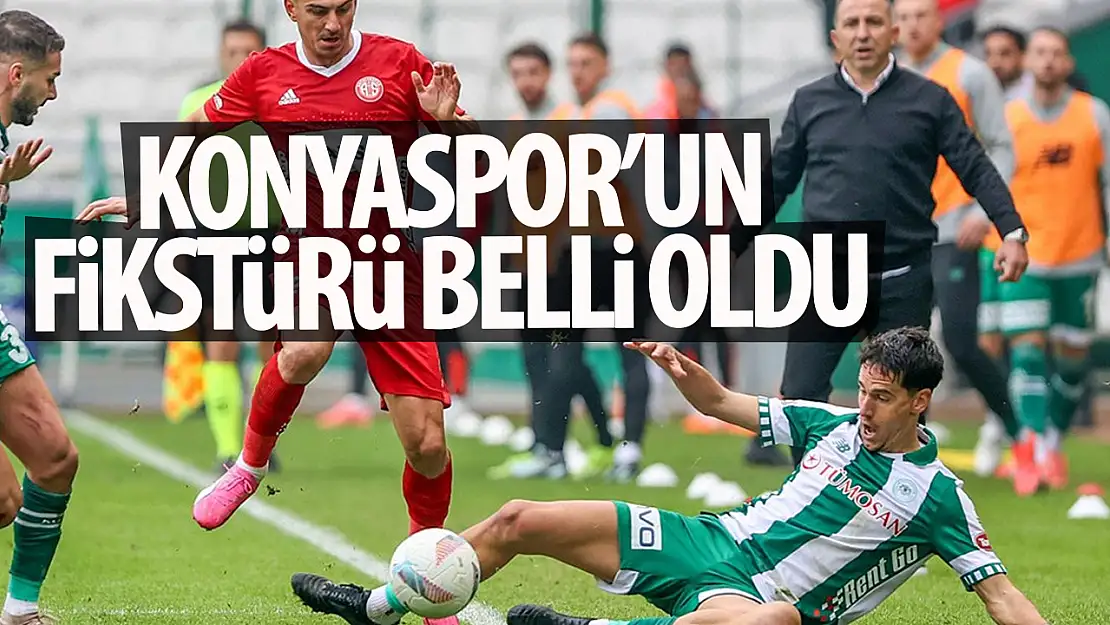 Konyaspor'un Yoğun Fikstürü Belli Oldu