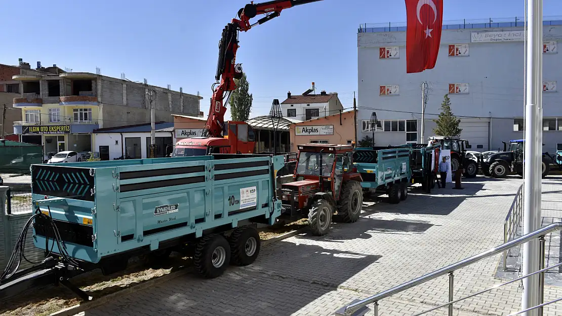 KOP'tan tarım arazilerinin ıslahı için önemli destek