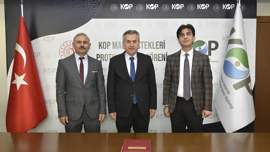 KOP VE Konya  il Milli Eğitim Müdürlüğü arasında iş birliği