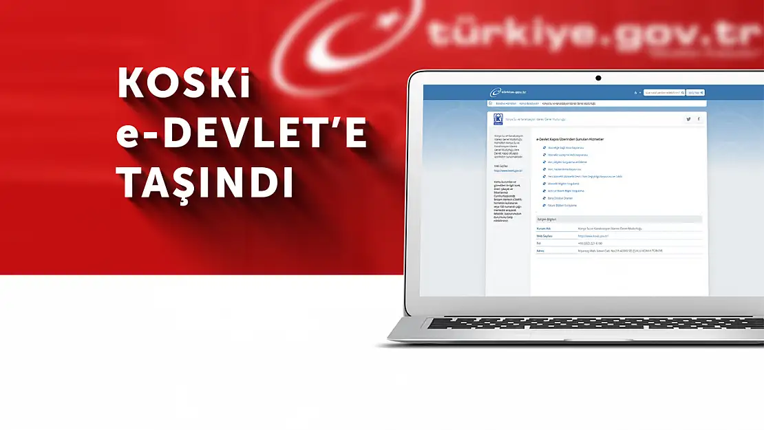 KOSKİ 11 Farklı İşlemle E-Devlette