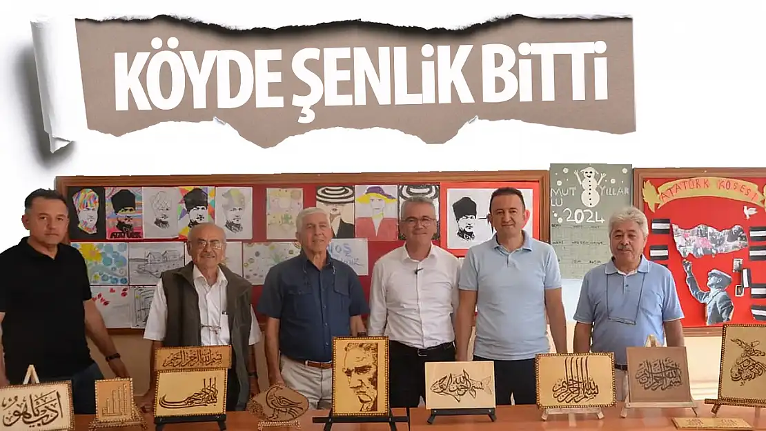 'Köyde şenlik var' sona erdi